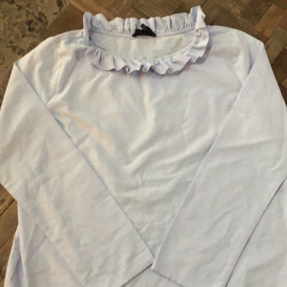 Bolte Ruffled Collar Top. Size Medium - Picture 7 of 7